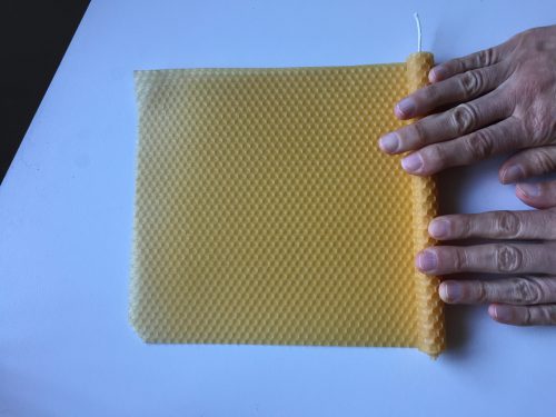 Honigkerze drehen mit smartvie