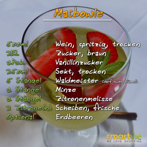 Rezept fuer Maibowle