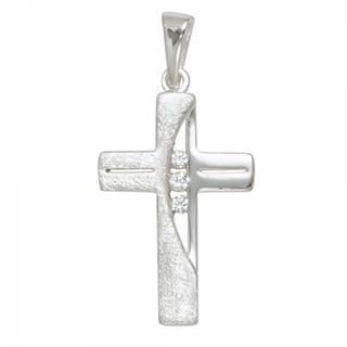 anhaenger-kreuz-925-sterling-silber-rhodiniert-teileismatt-3-zirkonia-2442655-1.jpg