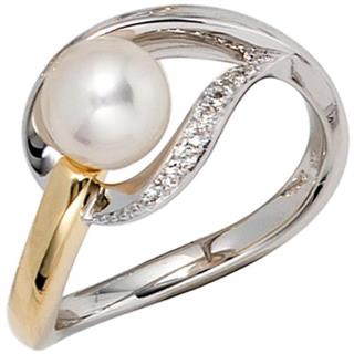 damen-ring-585-weissgold-gelbgold-bicolor-perle-diamanten-groesse-52-6016733-1.jpg