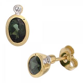 ohrstecker-585-gelbgold-2-gruene-turmaline-2-diamanten-2440246-1.jpg
