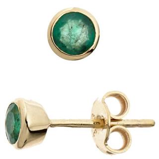 ohrstecker-rund-333-gelbgold-2-smaragde-gruen-ohrringe-goldohrstecker-6017399-1.jpg