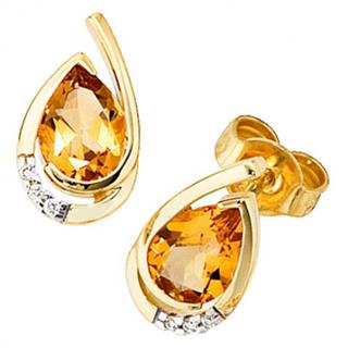 ohrstecker-tropfen-585-gold-gelbgold-6-diamanten-2-citrine-orange-2434660-1.jpg