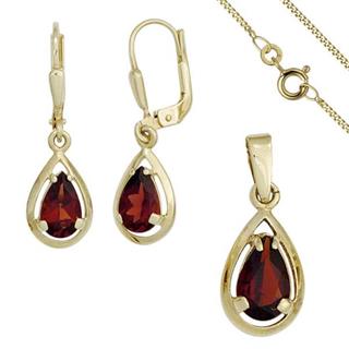 schmuck-set-333-gold-gelbgold-3-granate-rot-ohrringe-und-kette-45-cm-5882731-1.jpg