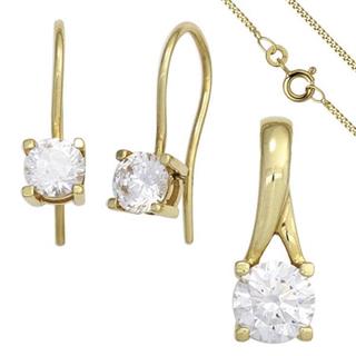 schmuck-set-333-gold-gelbgold-3-zirkonia-ohrringe-und-kette-42-cm-5906228-1.jpg