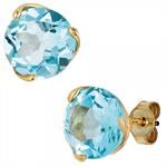 ohrstecker-rund-585-gold-gelbgold-2-blautopase-hellblau-blau-ohrringe-2433523-1.jpg