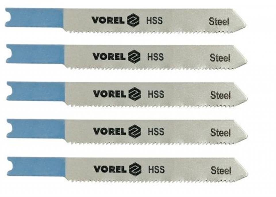 für Stahl/ VA 1,2-2mm für B&D 5 Stichsägeblätter 76,5/55 Bimetall 
