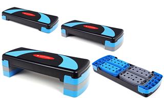 Steppbrett Aerobic Fitness Stepper Heimtrainer Board Bauch Beine Po 